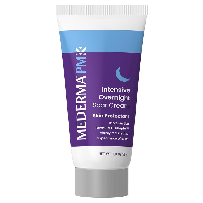 Mederma PM Intensive Overnight Scar Cream, Works with Skin'S Nighttime