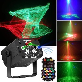 Unbranded 1024Pattern Projector Laser Stage Light LED RGB DJ KTV Disco Party Xmas Lighting