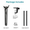 Mic Arm Compatible with Fifine K688 Microphone, Boom Arm for