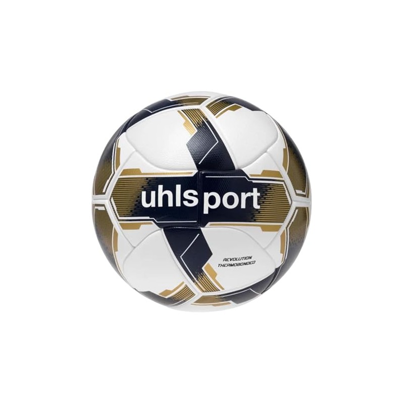 uhlsport Elite Match Pro ADDGLUE Football White/Gold, Size 5