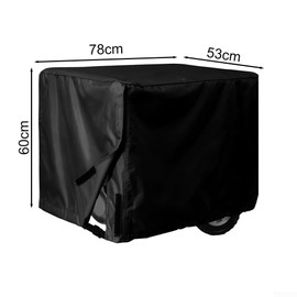 Fit Generator Protective Cover with Secure Attachment for Strong Wind (78 x 60 x 53 cm)