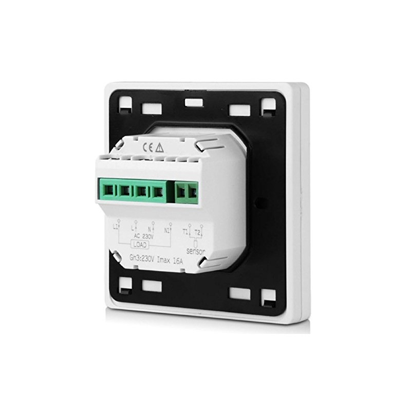 SM-PC® digital room thermostat floor heating panel wall heater LED