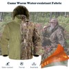 Wild Cedar Men's Cold Weather Camo Hunting Suit, Quiet Fleece-Lined