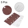 sourcing map 40 Grit 1/3 Sanding Sheet Sander Sandpaper Hook