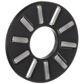 INA AXK0821TN Thrust Needle Bearing, Axial Cage and Roller, Polyamide Nylon Cage, Open End, Metric, 8mm ID, 21mm OD, 2mm Width, 4.4lbf Static Load Capacity, 1.75lbf Dynamic Load Capacity