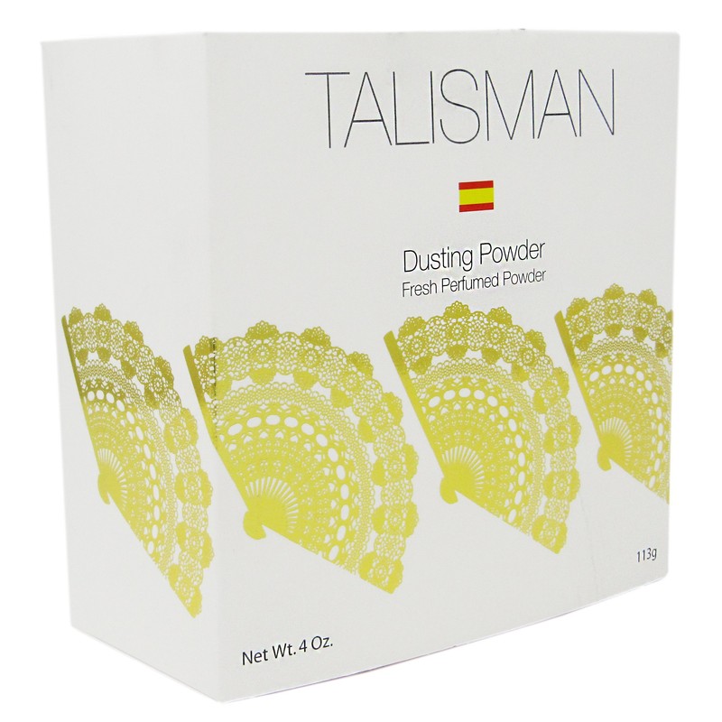Talisman Perfumed Dusting Powder with Puff, 4 oz