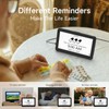 Raynic Alarm Clock, 7 Inch Digital Calendar Clock with 12