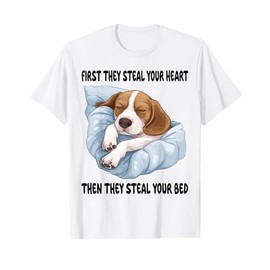 Beagle Sleeping Pajamas Nightgown T-Shirt