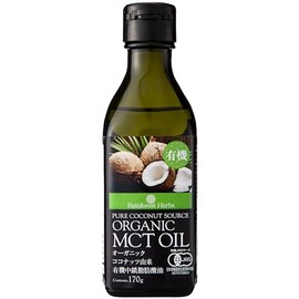 Organic MCT Oil, 6.0 oz (170 g), Organic Medium Chain Fatty Acid Oil, Pure Coconut Source Organic MCT Oil