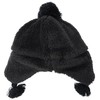 Champion 430-0023 Boa Winter Cap, Kids, Boa Knit Cap, Black
