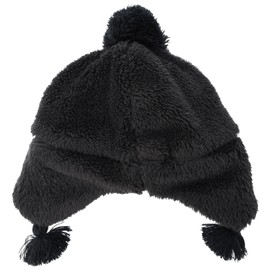 Champion 430-0023 Boa Winter Cap, Kids, Boa Knit Cap, Black