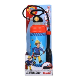 Simba Simba 109252398 - Feuerwehrmann Sam Feuerlöscher Pro, mit Druckluftmechanismus, Tankvolumen: 900ml, 31cm, für Kinder ab 3 Jahren
