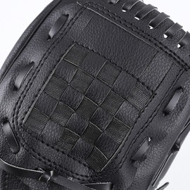 ZIMUYLOP Baseball Gloves, Softball Gloves, Catcher Gloves,Suitable for Youth/Adult and Beginner Outdoor Sports Training (Black, 11.5inck)