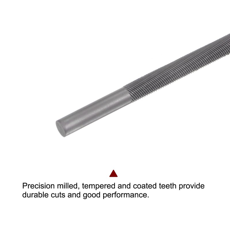 sourcing map Chainsaw File 11/64 Inch (4.5 mm) Round High