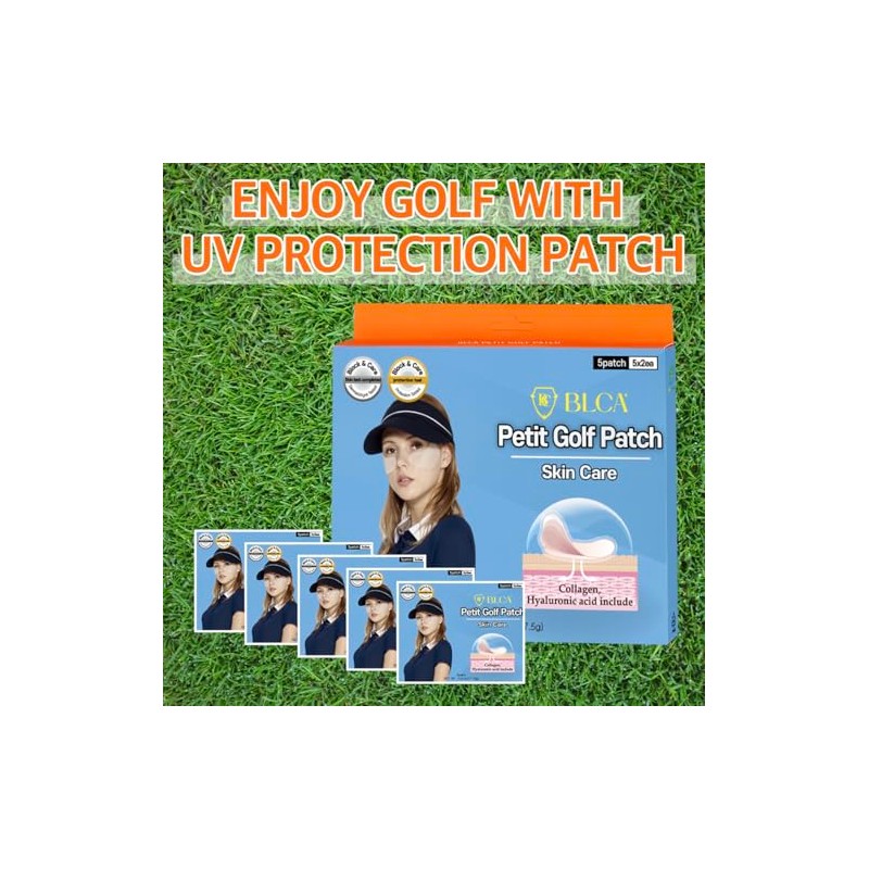 Nutriadvisor Golf Patches - UV Protection for Outdoor Activities