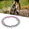 Mountain Bike Chainring Aluminium Alloy 32T Single Speed Oval Bike