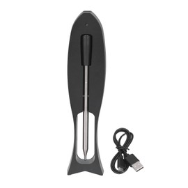 Wireless Meat Thermometer APP Display Stainless Steel Probe Multiple Mode Individual Probe Grill Thermometer for BBQ