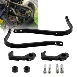 Sporacingrts CT125 (JA55/JA65) 2020-2023 Year Model Aluminum Hand Guard Black - Designed Specifically for Genuine Handlebars and Specialized Handlebars - High Rigidity Protection Off-Road Hunter Cub