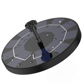 Vitcoco 2.5 W Solar Fountain, Upgraded Solar Pond Pump