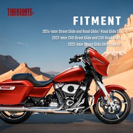 TIGERSGATE 43" Handlebar Wiring Wire Extension Harness (CAN Bus) for 2023-2024 Street Glide and Road Glide & CVO Models，2025-later Street Glide Ultra Models.