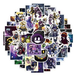 55 pcs Murder Drones Vinyl Decals for Laptops, notebook decorative sticker vinyl sticker waterproof:_Set B - 55 pcs