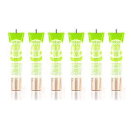 Ruby Kisses Broadway Vita-Lip Clear Lip Gloss (Mint Oil 6 Pack), Ultra-Hydrating & Soothing Formula with Vitamin Oils, High-Shine Non-Sticky Finish, Nourishing Glossy Lip Balm With Cooling Effect