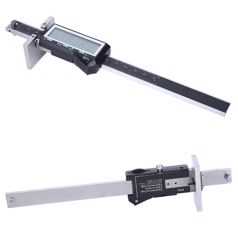 Digital Vernier Caliper Parallel Scribing Tool Stainless Steel Thickness Gauge