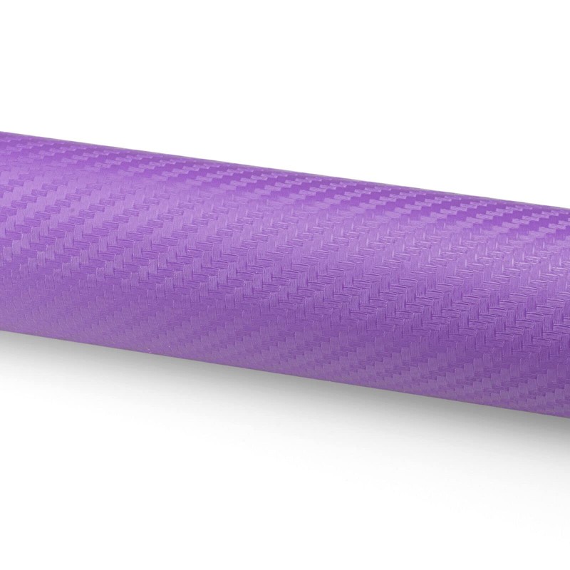 LZLRUN 3D Carbon Fiber Vinyl Wrap Roll with Air Release