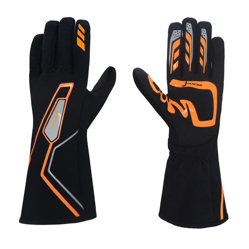 Racing Gloves No SFI Certified Flame Retardant, Aramid Knit, Anti-Slip
