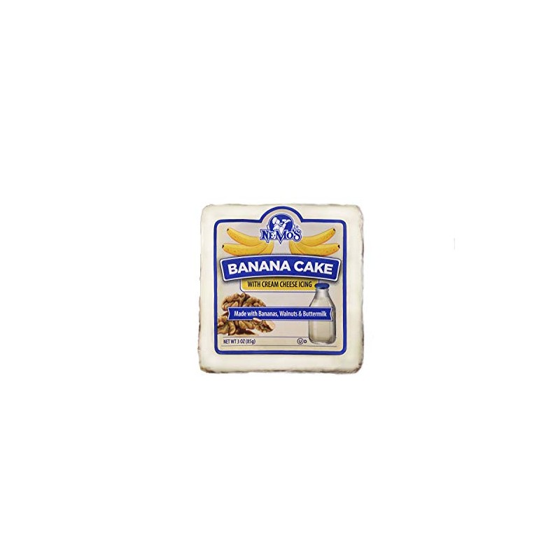 Ne-Mo's Bakery Banana Cake Square - 36 Pack