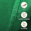 Ascoza 2pack 90 Inch Emerald Round Tablecloth in Washable Polyester