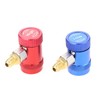 Aupoko R1234yf Quick Couplers, High/Low Side R1234YF Manual Couplers Connector