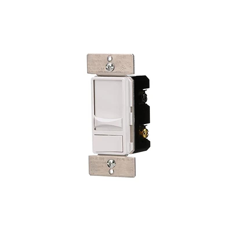 Eaton Universal Single-Pole/3-Way White LED Slide Master Dimmer
