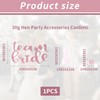 couduan 30g Team Bride Confetti,Hen Party Confetti,Rose Gold Team Bride