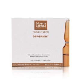 MartiDerm Pigment Zero DSP Bright Ampolletas Faciales Despigmentantes. Solucin facial reduce y previene las manchas. Vitamina C -Tech  cido...        