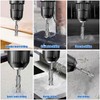 Eccentric Four Flute Saw Tooth Drill Bit Four Flute Serrated