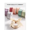 IHKFILAN Double Face Satin Ribbon 1Inchx25Yards Double Sided Solid Polyester