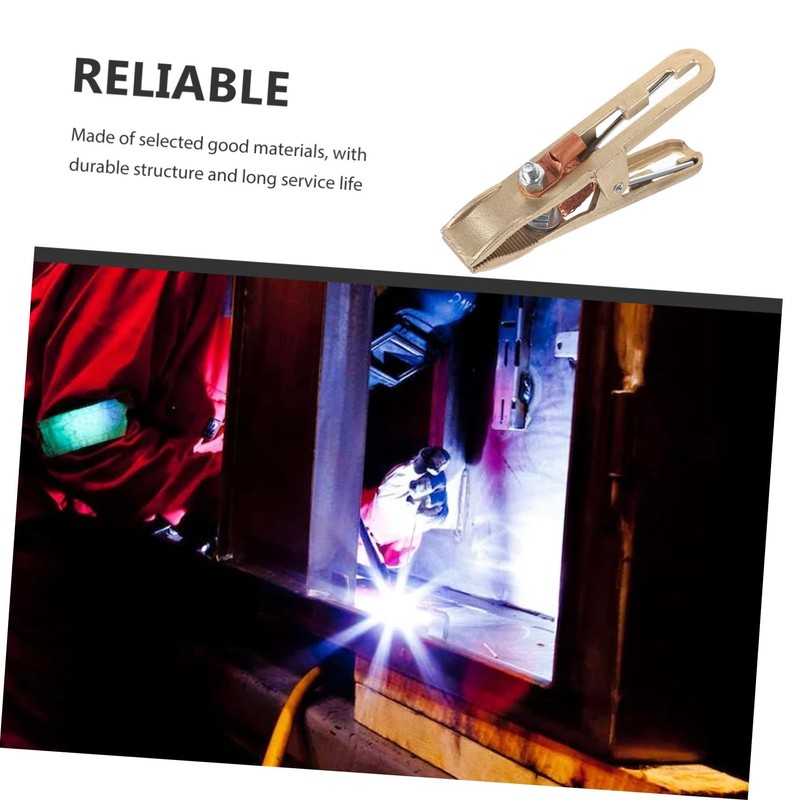 SHINEOFI Grounding Clamp Grounding Clip Duty Grips Electric Welder Welding