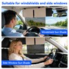 ALILUSSO Upgraded Anti-Glare Sun Visor Extender for Cars, Polarized UV400