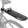 Rear Bike Rack, Aluminum Alloy Bicycle Luggage Cargo Rack, Retractable