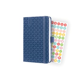 SIGEL J3100 Jolie Weekly diary 2023 - hardcover - 9,5 x 15 cm - 174 pages - blue