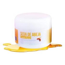 Crema Facial Natural Seda De Abeja Natshop 50ml Hidratante