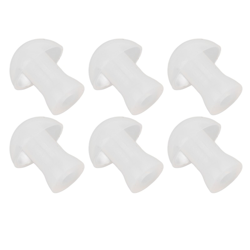 30pcs Hearing Amplifiers Eartips Soft Silicone White Accessories Replacement Earbud