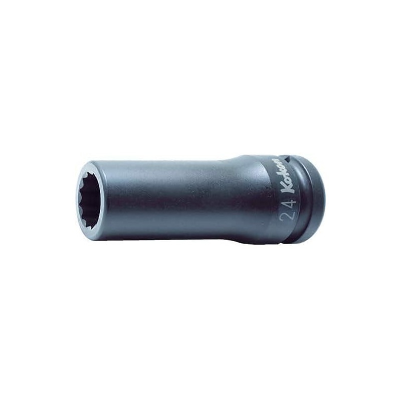 Koken 16305M-24 3/4 (19 mm) SQ. Impact 12 Square Deep