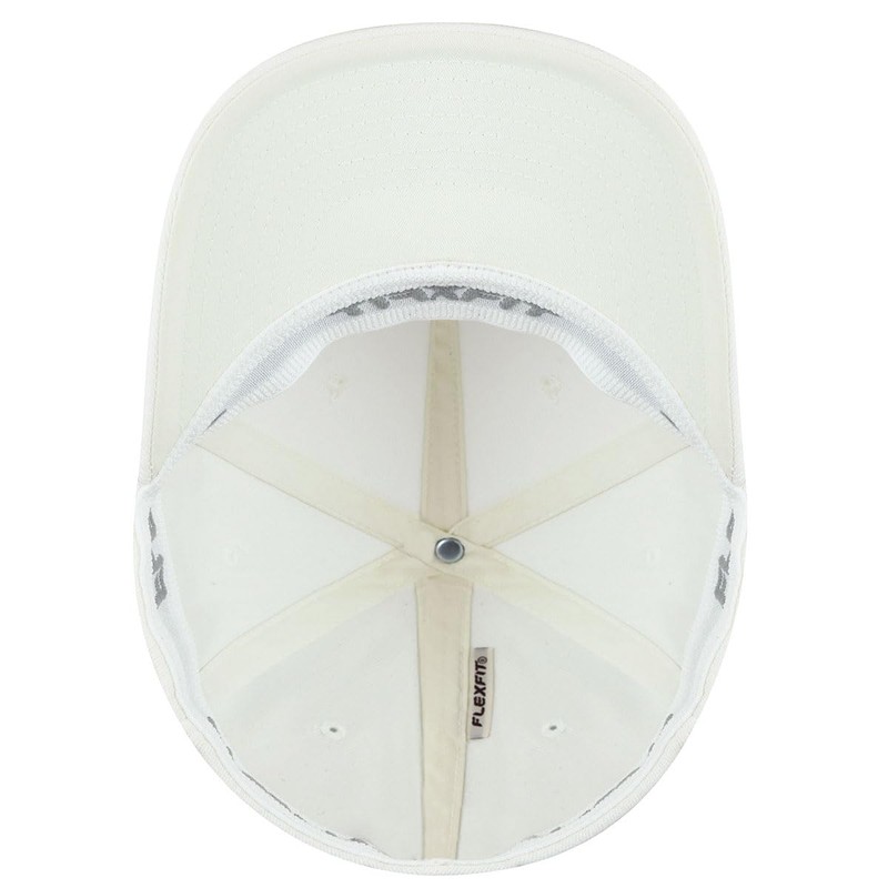 Kangol Sport Collection Men’s Wool Flex-Fit Baseball Cap, White (Small/Medium)