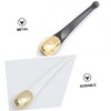 Ipetboom 2Pcs Eye Cream Spoons Metal Makeup Tool for Facial
