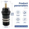 LASYEND 94282000 Thermostatic Cartridge, 3/4 Inch Brass Valve with Advanced