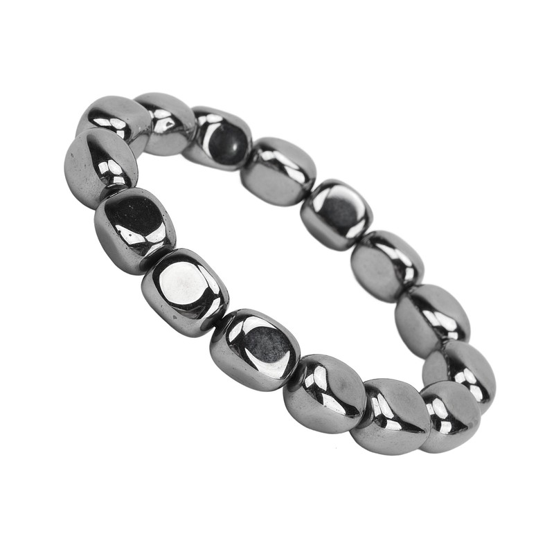 Terahertz Bracelet Adjustable Versatile Stylish Energy Stone Bracelet for Men