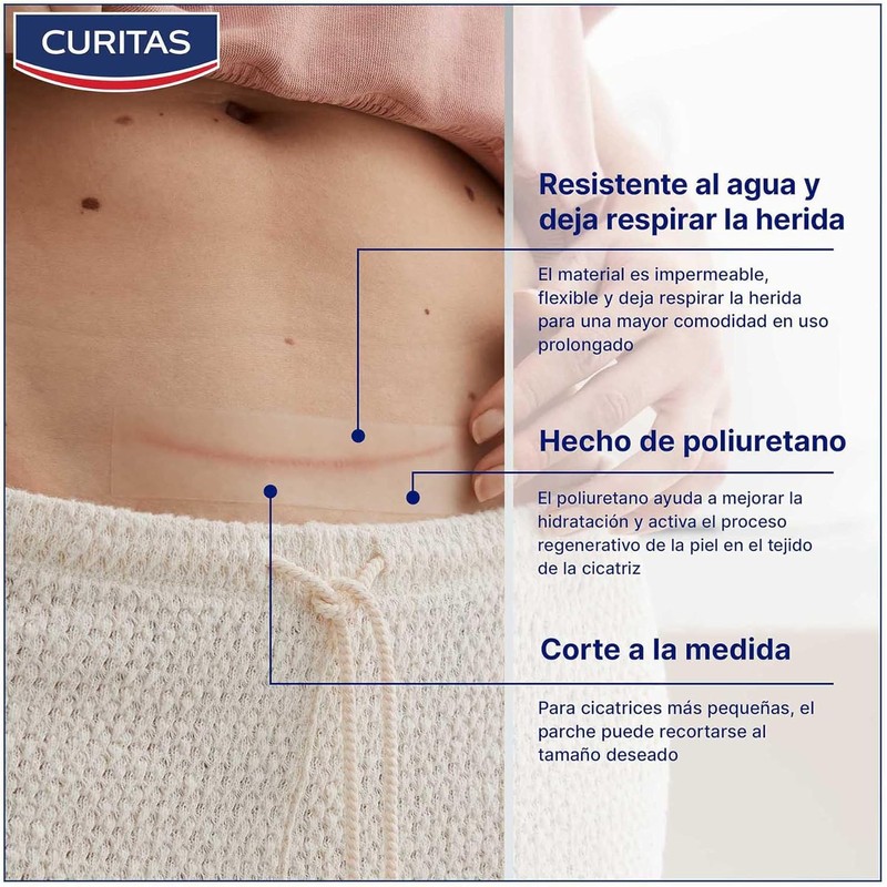 Curitas Reductor de Cicatrices – Caja con 21 Unidades |