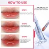 JUDYDOLL Ice Watery Lip Gloss, Waterproof Long-lasting Moisturizing Liquid Lipstick,